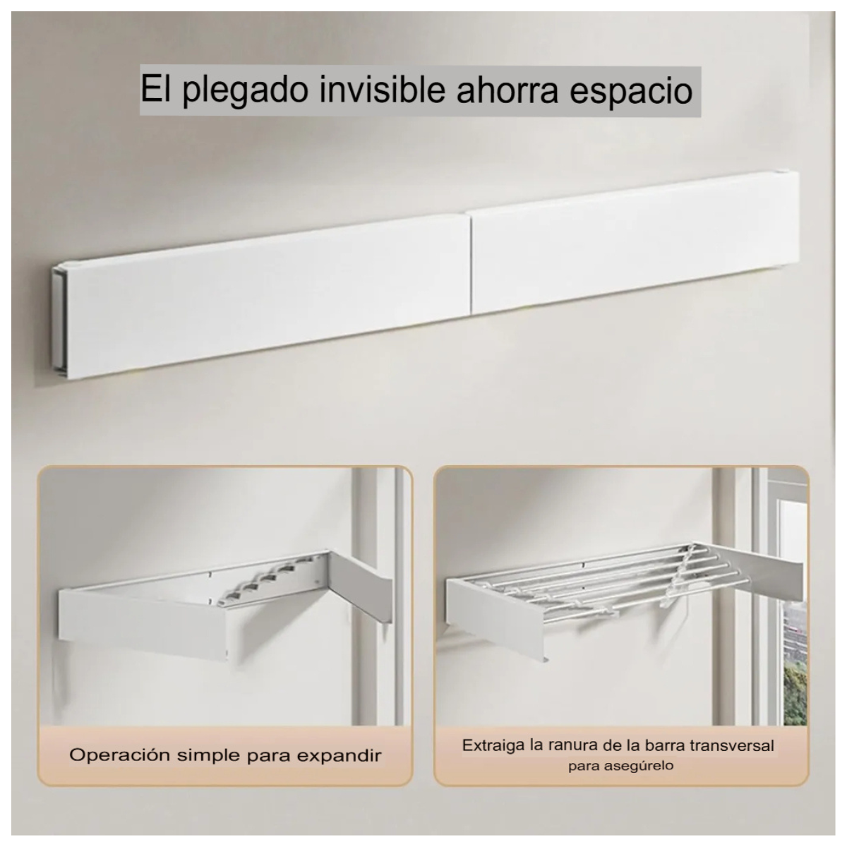 40% OFF- TENDEDERO PEGABLE + REGALO: Alfombra Antideslizante Absorbente