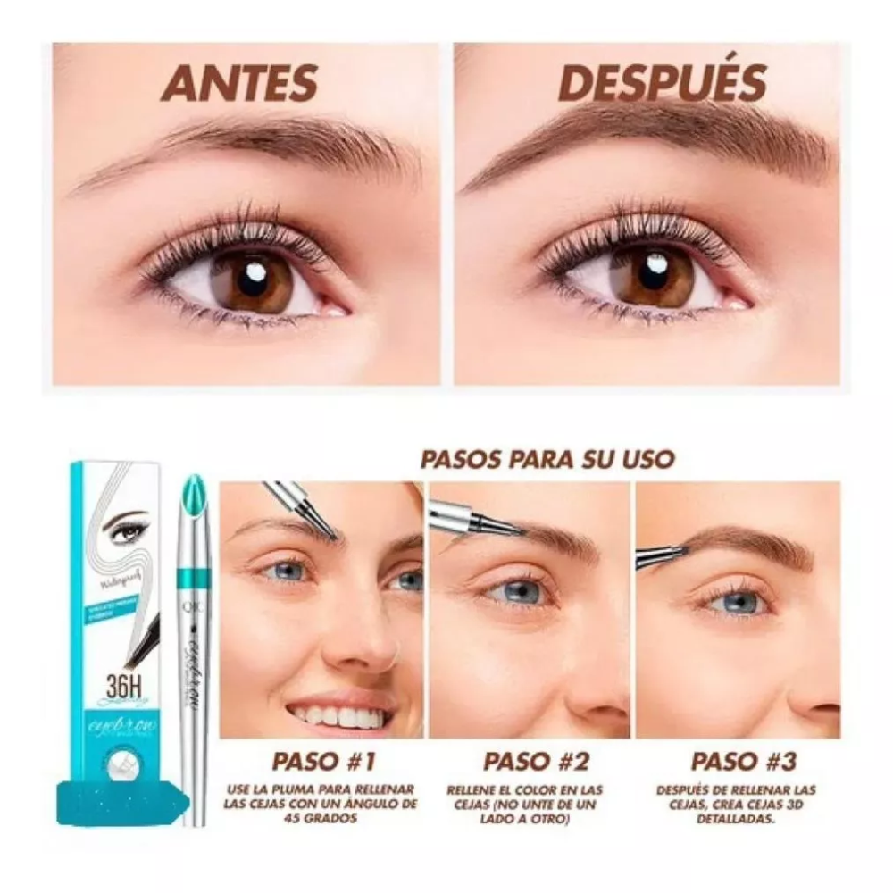 50% OFF SALE- 2x1 LAPIZ DE CEJAS Microblanding