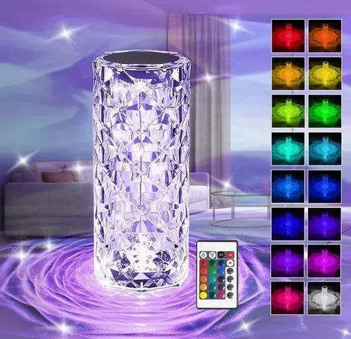 2x 1 LAMPARA CRISTAL Touch