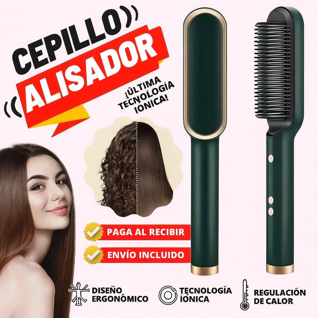 LUMISKIN, Depiladora facial/ De REGALO un Cepillo Alisador Rizador de Cerámica