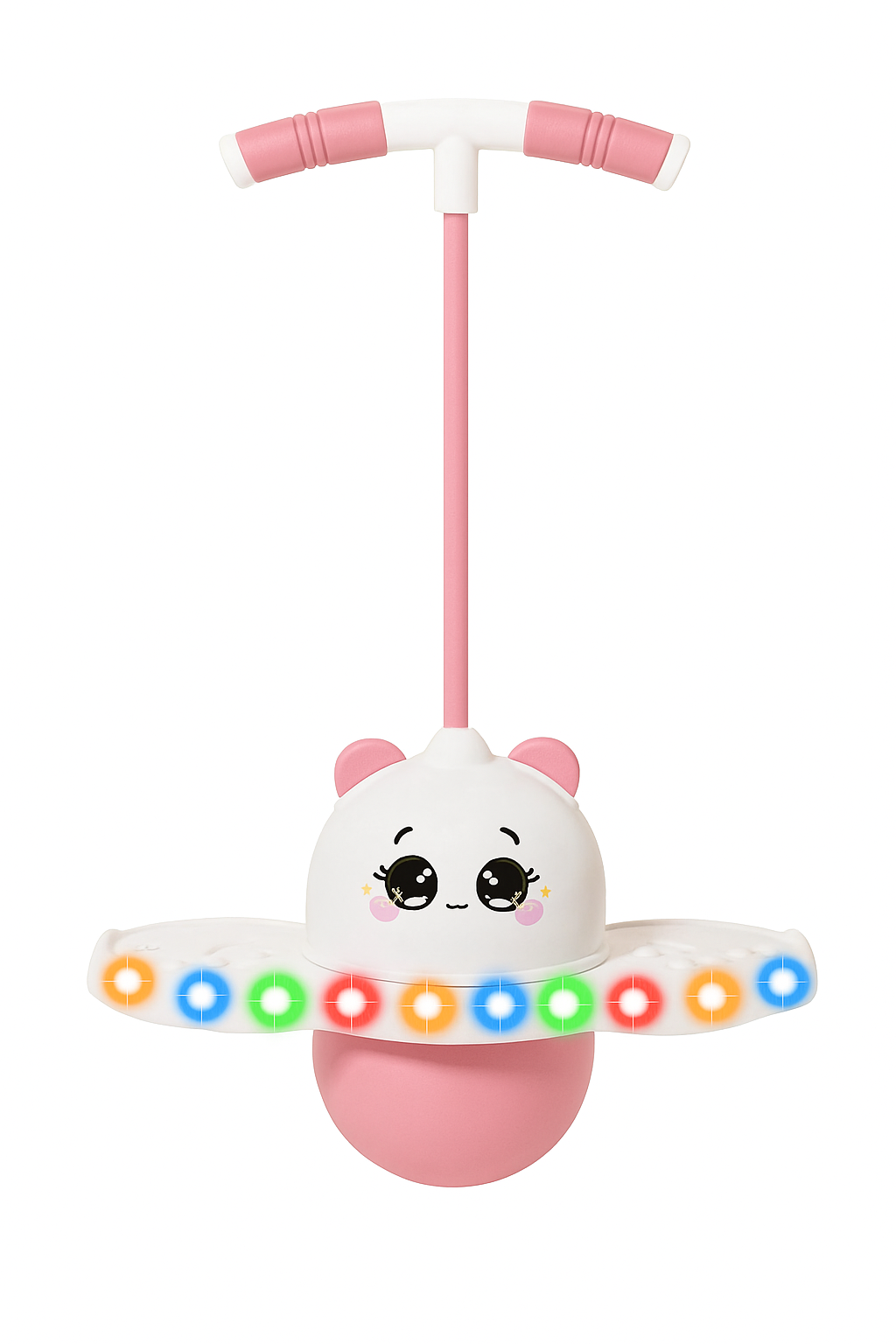 EL MEJOR REGALO🎁: Panda Saltarín con Luces LED🎅