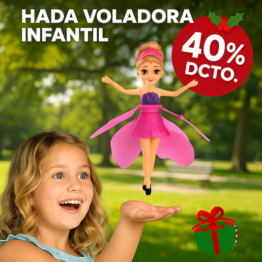 40% OFF- HADA VOLADORA- Magia y Diversión en el Aire