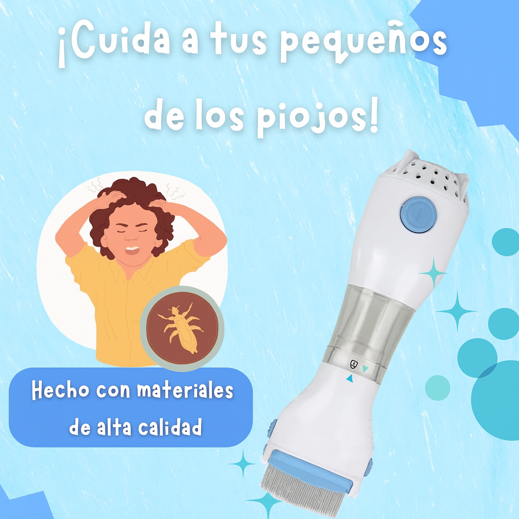 30% OFF SALE- Peineta Aspiradora saca Piojos