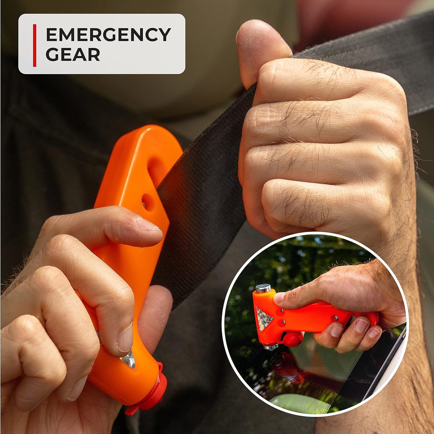 KIT DE EMERGENCIA SEGURIDAD AUTO- 7 Piezas