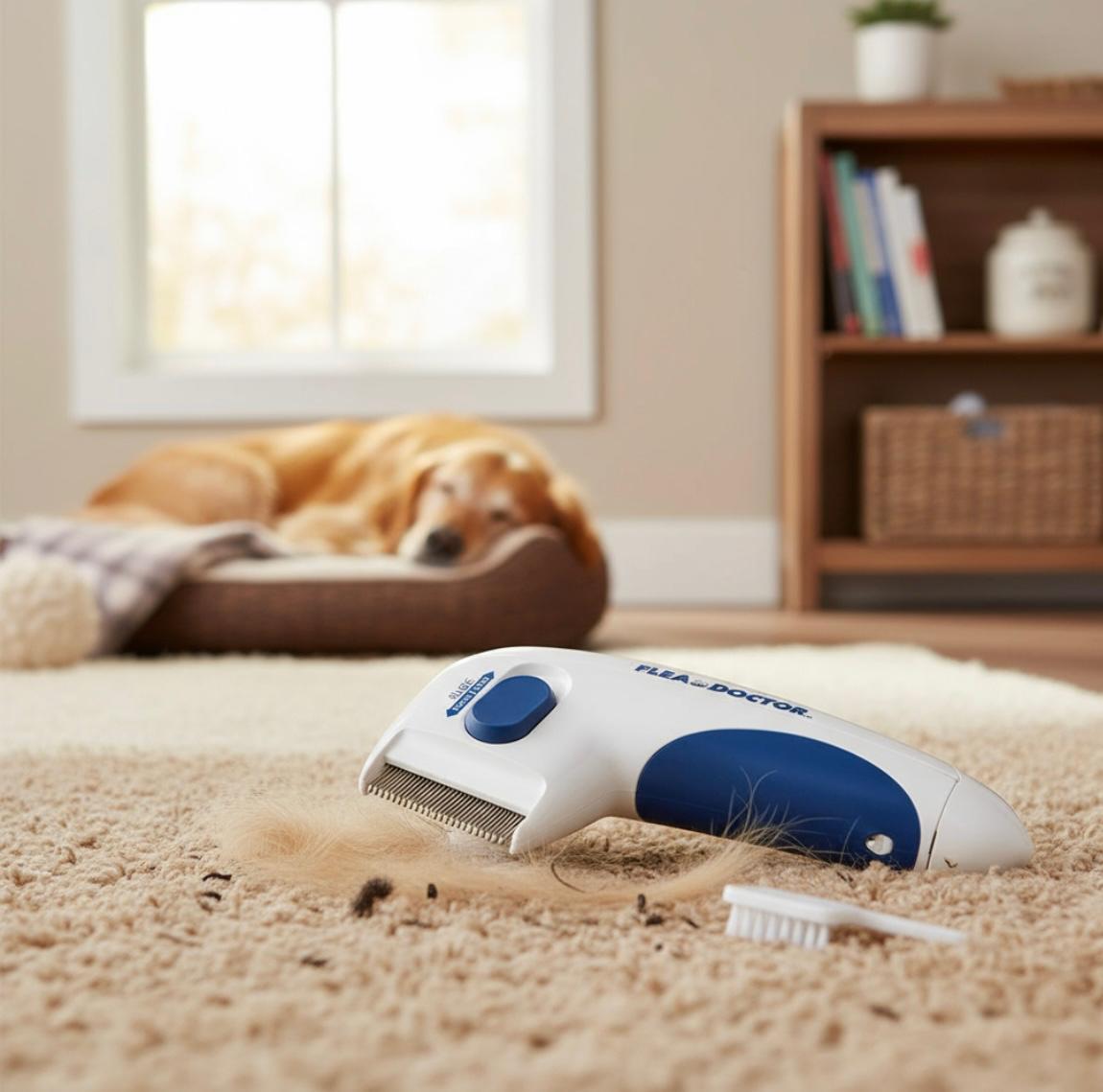30% OFF /FLEADOCTOR- Cepillo Eléctrico Mata Pulgas y Garrapatas