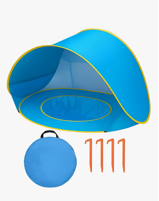 30% OFF- 🎁Carpa con Protección UV y piscina incorporada