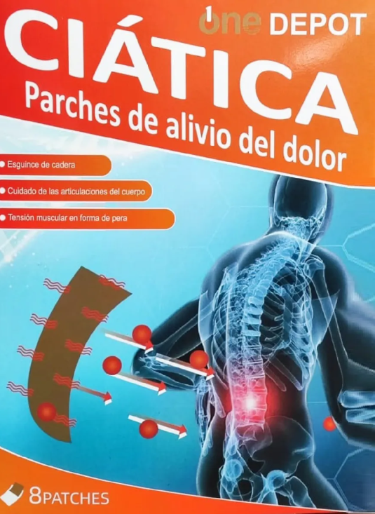 🚨 2x1 PARCHES PARA CIÁTICA 🚨 QUE NO TE FRENE EL DOLOR, 16 parches