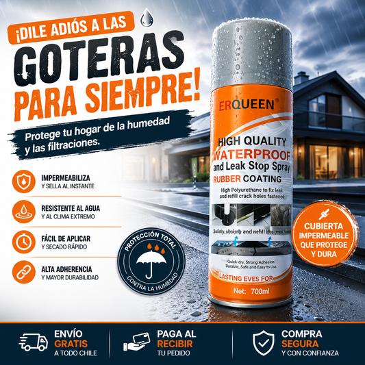 🔥 OFERTA 2x1 | Spray Impermeabilizante Antigoteras – ¡Di Adiós a las Filtraciones!