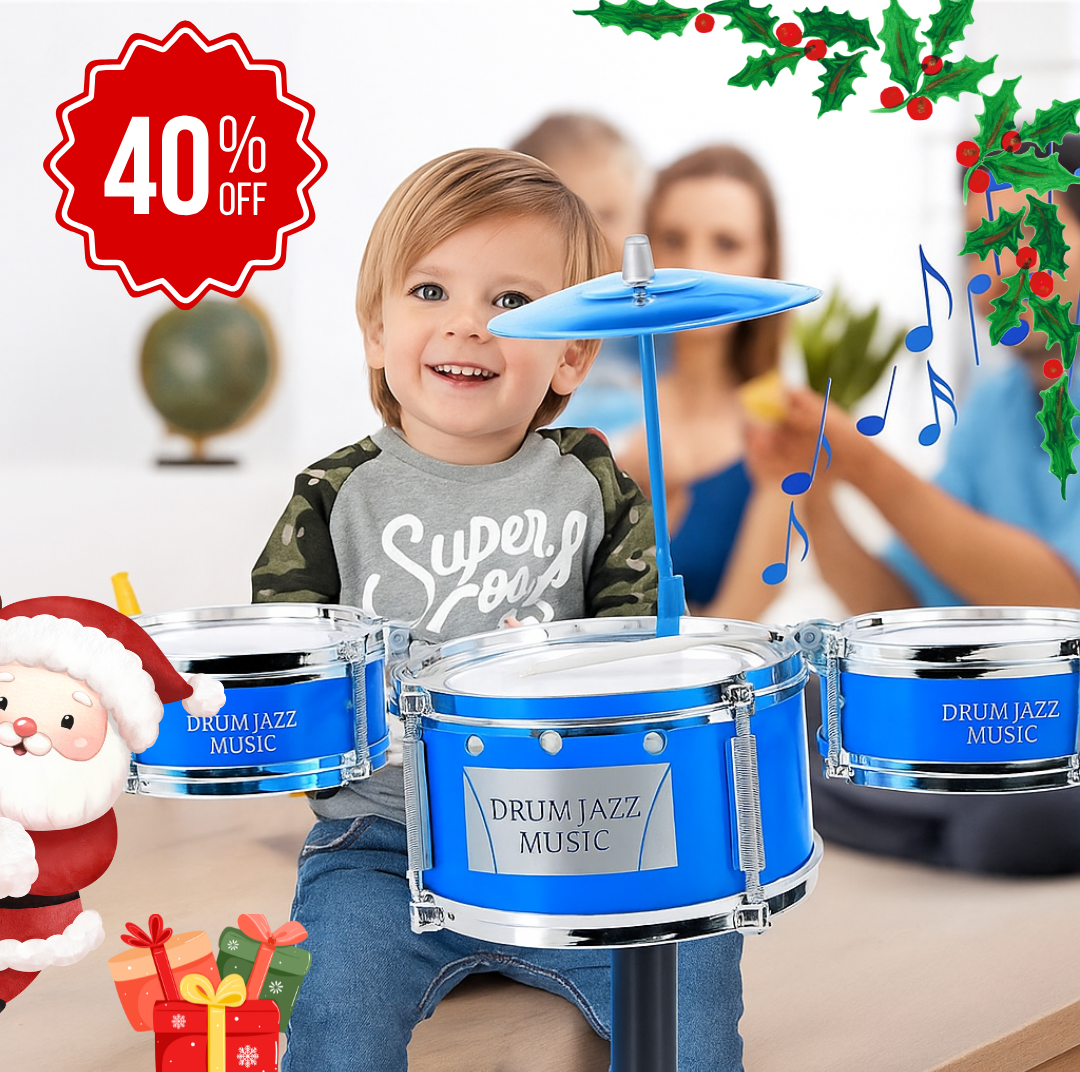 40% OFF- Batería Infantil Educativa