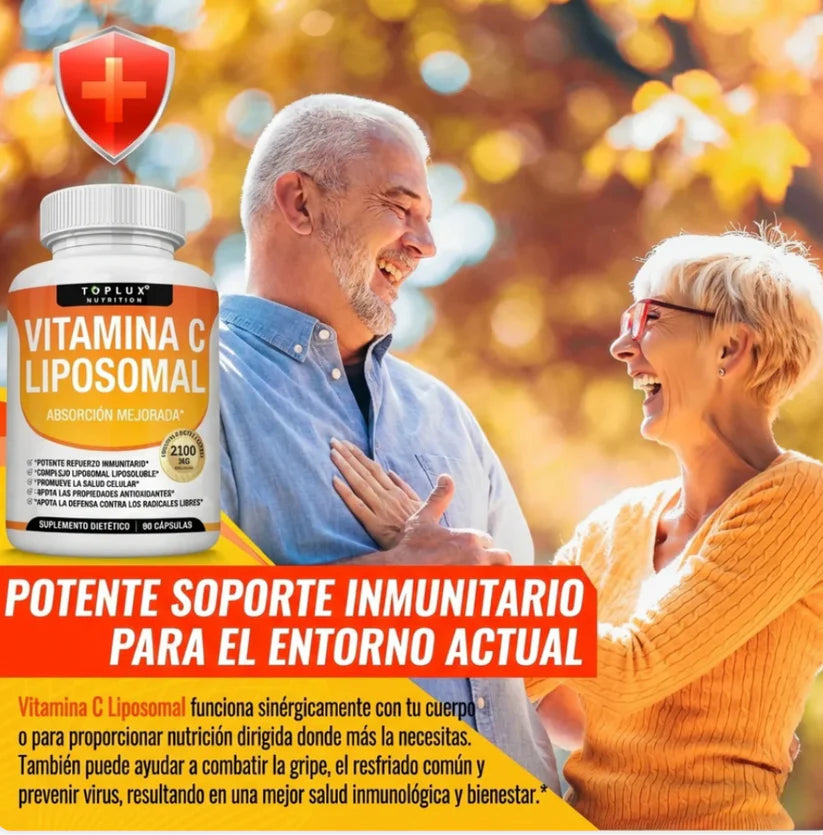 50% OFF ✨VITAMINA C LIPOSOMAL ✨ Potencia tu inmunidad al máximo