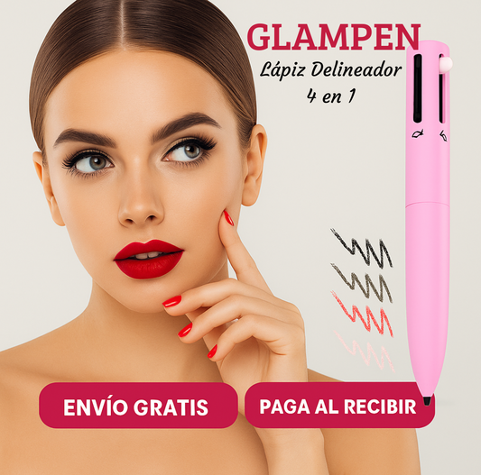 GLAMPEN Lápiz Delineador 4 en 1