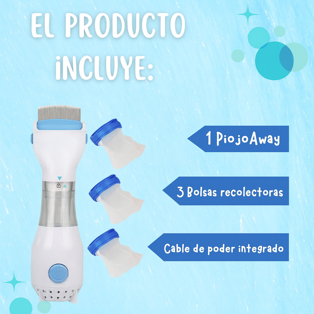 30% OFF SALE- Peineta Aspiradora saca Piojos