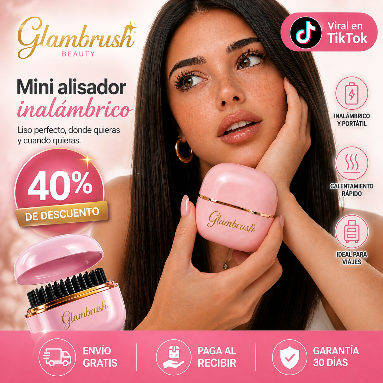 T - PEINE COMPACTO DIGITAL ALISADOR