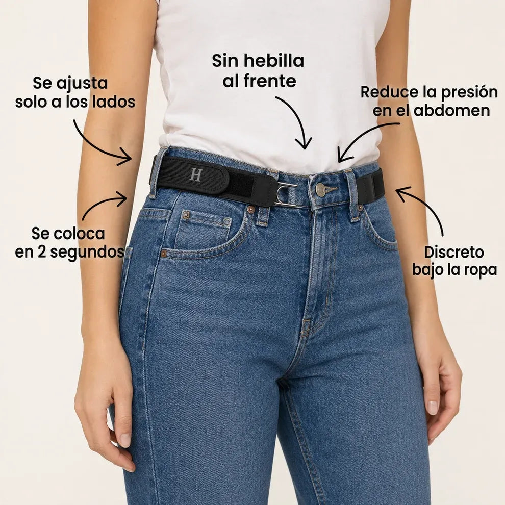 ¿Tu cinturón te aprieta? 😣 Descubre FLEXBELT™ y olvídate de las molestias 🎁